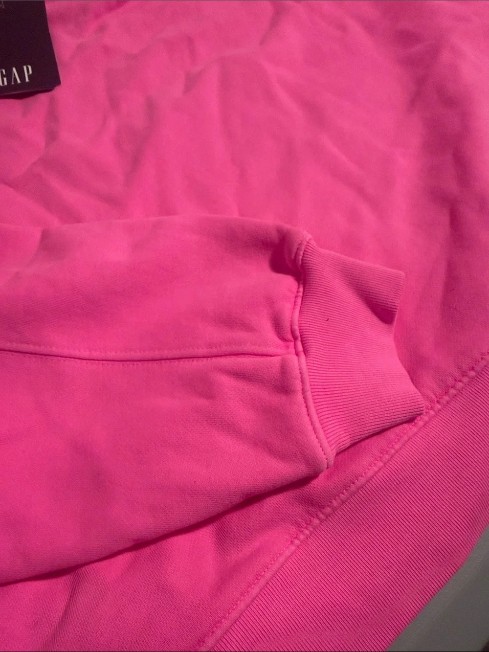 GAP Hot Pink Crewneck Sweatshirt - Picture 3 of 4